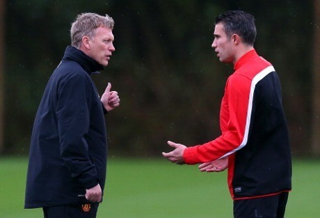 Moyes Bantah Isu Cekcok dengan Van Persie