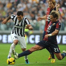Juve Tundukkan Genoa 2-0