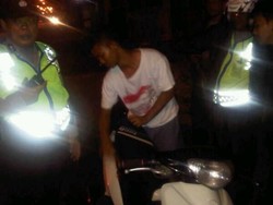 Razia Balapan Liar di Tanah Abang, Puluhan Motor Diangkut Polisi