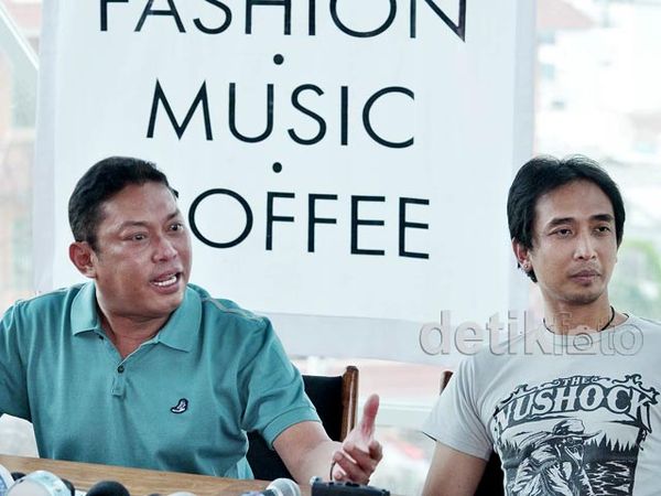 Piyu dan Adiguna Sutowo Gelar Jumpa Pers
