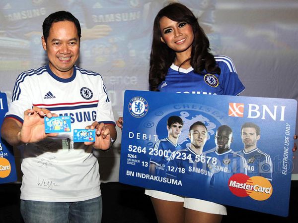 BNI Luncurkan Kartu Edisi Chelsea BNI Luncurkan Kartu Edisi Chelsea
