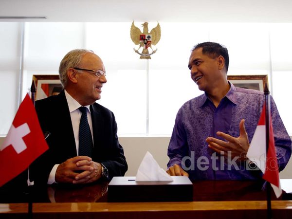 RI-Swiss Pererat Kerjasama
