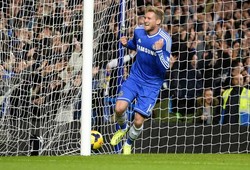 Bermain di Stamford Bridge, Minggu (27/10/2013) malam WIB, Chelsea unggul 1-0 di babak pertama berkat gol dari Andre Schuerrle di menit ke-32. REUTERS/Paul Hackett.