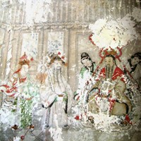 Lukisan Dinding Dari Dinasti Qing Direstorasi, Justru Jadi Mirip Kartun