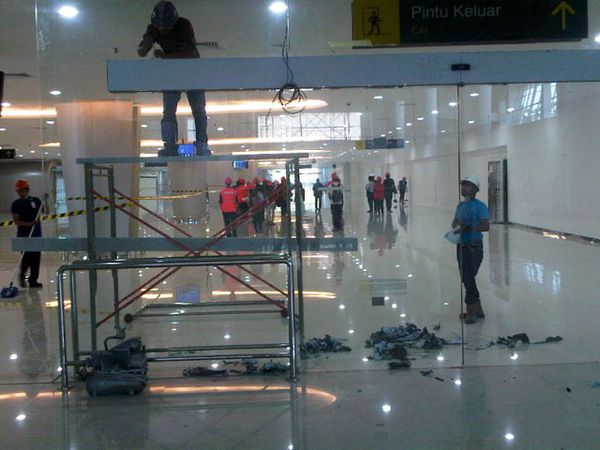 Pengerjaan Terminal 2 Bandara Juanda Dikebut