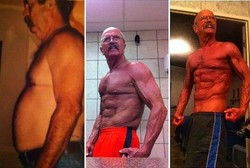 Robert, Kakek Bertubuh Kekar dan Berotot Besar Meski Kulitnya Keriput