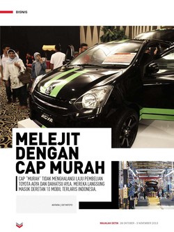 Melejit dengan Cap Murah