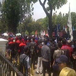 Perwakilan Buruh Absen dalam Rapat Penetapan UMP DKI Jakarta 2014
