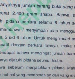 Sulap di Vonis 2 Mafia Narkoba, MA: Tidak Ada Kejanggalan!