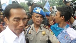 Jokowi Ajak Buruh Bicara Di Kantornya
