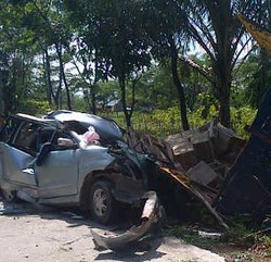 Hendak Ziarah ke Makam Bung Karno, 9 Orang Luka-luka Tertabrak Truk 