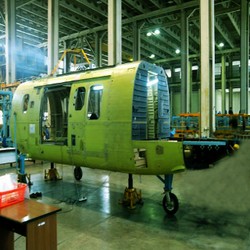 120 Karyawan PTDI Berhasil Buat Badan Helikopter Militer EC725 Cougar