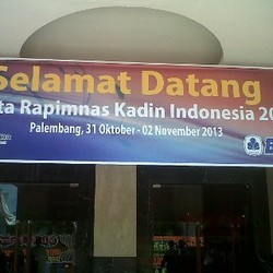 Para Pengusaha Kumpul di Palembang, Menteri dan Pejabat Ikut Merapat