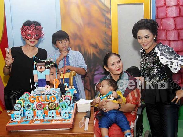 Mengintip Pesta Ultah Anak Kedua Yuni Shara