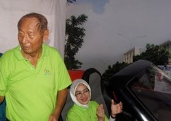 Airin Ngacir Saat Ditanya Dana Bansos di Kampus Ciputra