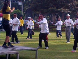 Rayakan Hari Perhubungan Nasional, Wamenhub Joget Caesar