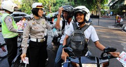 10.990 Motor Pelanggar Ditilang karena Melawan Arus Lalu Lintas