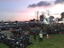 Pemotor Suzuki Rayakan Kehadiran Satria Terbaru