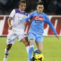 Napoli Tundukkan Catania 2-1