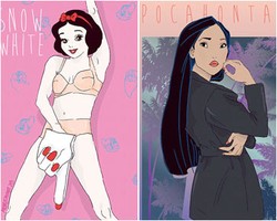 Foto: Ketika Miley Cyrus Berubah Wujud Jadi Snow White Hingga Jasmine