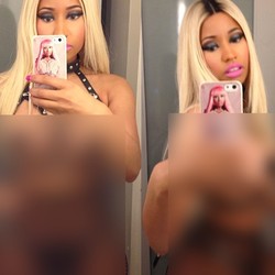 Kostum Halloween Gila dan Nyaris Bugil Nicki Minaj