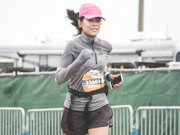 Aksi Sigi Wimala Maraton di San Francisco