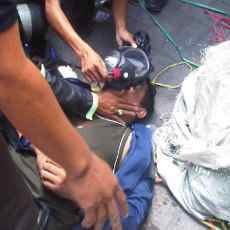 Pertokoan Pacific Megah Terbakar, Kepala Dinas PMK Sempat Pingsan