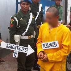 Kasus Salah Tembak di Mojokerto Direkonstruksi, Pelaku Pasi Intel Kodim Banjarmasin