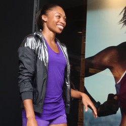 Sprinter Top Dunia Allyson Felix Berbagi Cerita di Jakarta