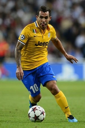 Tekad Tevez Akhiri Puasa Gol di Liga Champions