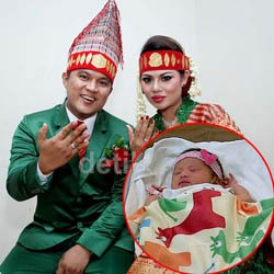  Istri Posan Tobing Lahirkan Bayi Perempuan