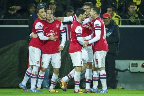 Catatan-catatan Oke Arsenal di Signal Iduna Park