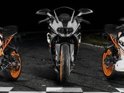 3 Motor Full Fairing KTM Bermesin Kecil Meluncur