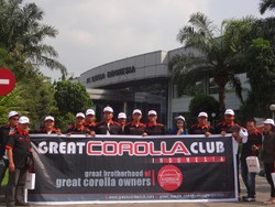 Great Corolla Club Kunjungi Pabrik Shock Absorber