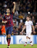 Barca Tundukkan Milan 3-1