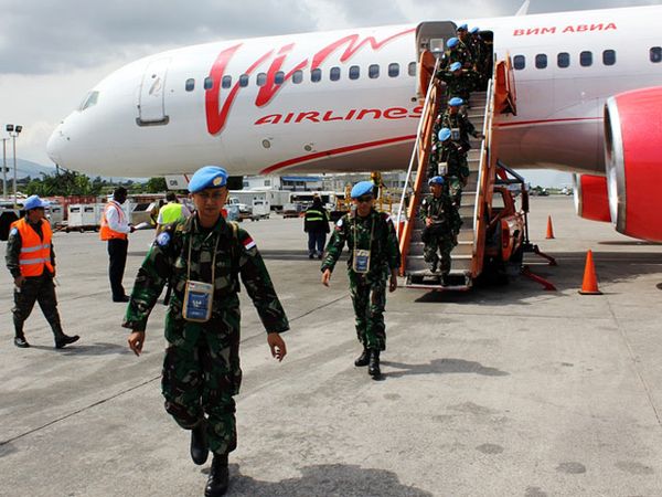 Kontingen Garuda XXXII-C/Minustah Tiba di Haiti