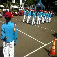 1.100 Pelajar Bandung Catatkan Rekor Duta Lalu Lintas Terbanyak