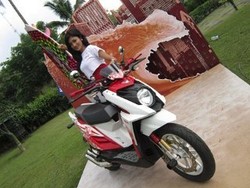 Yamaha X-Ride Taklukkan Bukit Hambalang Sentul