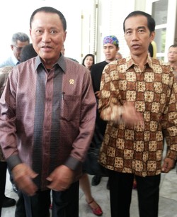 Amir Syamsuddin Temui Jokowi di Balaikota