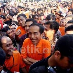  Amankan Istana dari Banjir, Jokowi Kuras Waduk