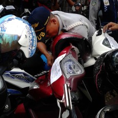 Demi Sadar Hukum, Jokowi Dukung Cabut Pelat Nomor Kendaraan Bandel