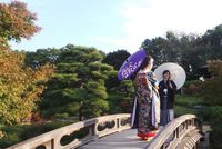Japanese Garden yang Romantis di Sakai