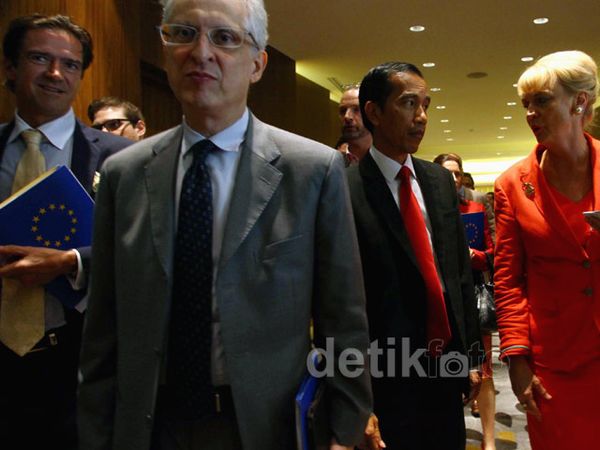 Jokowi Temui Dubes-dubes Uni Eropa