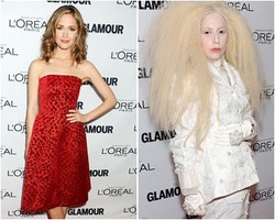 Penampilan Seleb di Glamour Awards, Seksinya Lily Collins Hingga Kostum Aneh Lady Gaga