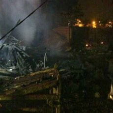 Tiga Rumah di Platuk Donomulyo Hangus Terbakar