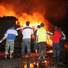 Ribuan Ton Bahan Bakar Ketel PG Cukir Jombang Ludes Terbakar