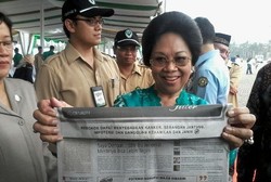 Iklan Rokok Nyelip di Upacara Hari Kesehatan, Menkes Kaget