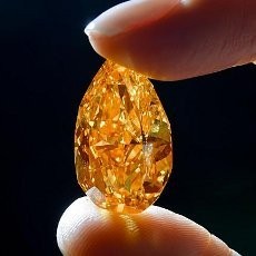 Fantastis! Berlian Oranye Terbesar di Dunia Laku Terjual Rp 414 M