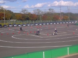 Instruktur Safety Riding Indonesia Berlatih Ngepot 