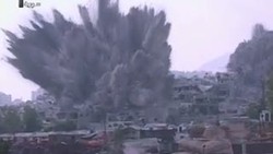 Ledakan Bom Dahsyat di Suriah Terekam Kamera